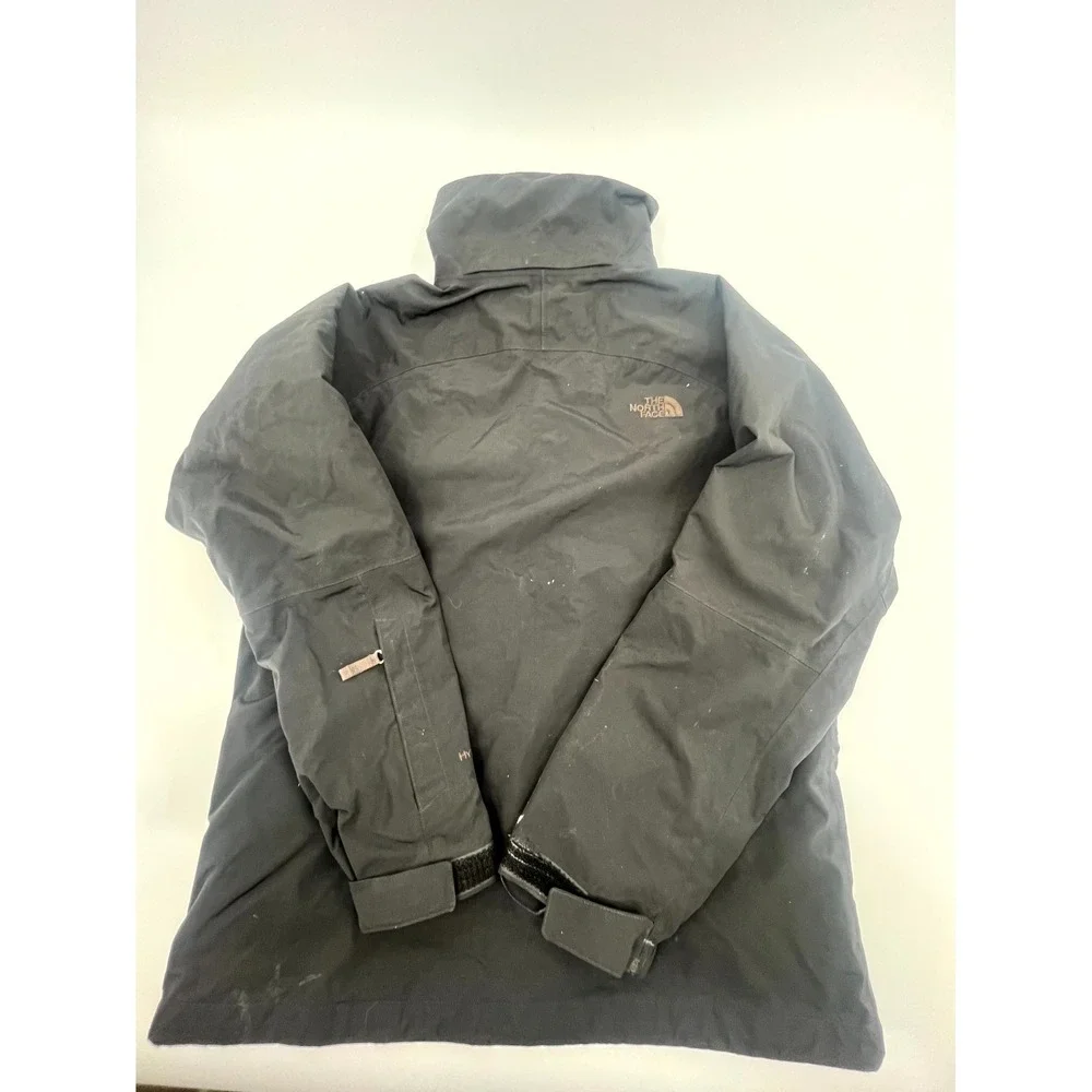 The North Face Dryvent Ski Jacket Mens Small Black Lined Waterproof Insulated